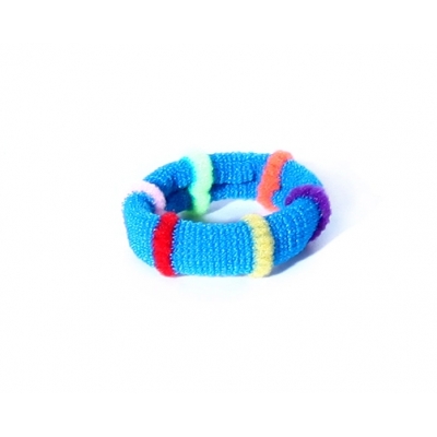 Bamboo joint colorful nylon small hair rope 50pcs/box